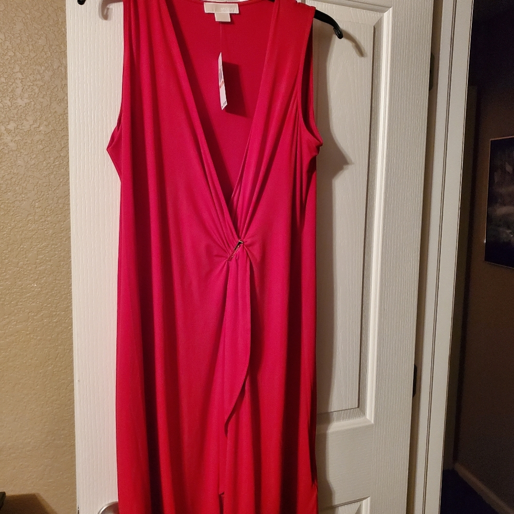 Red dress